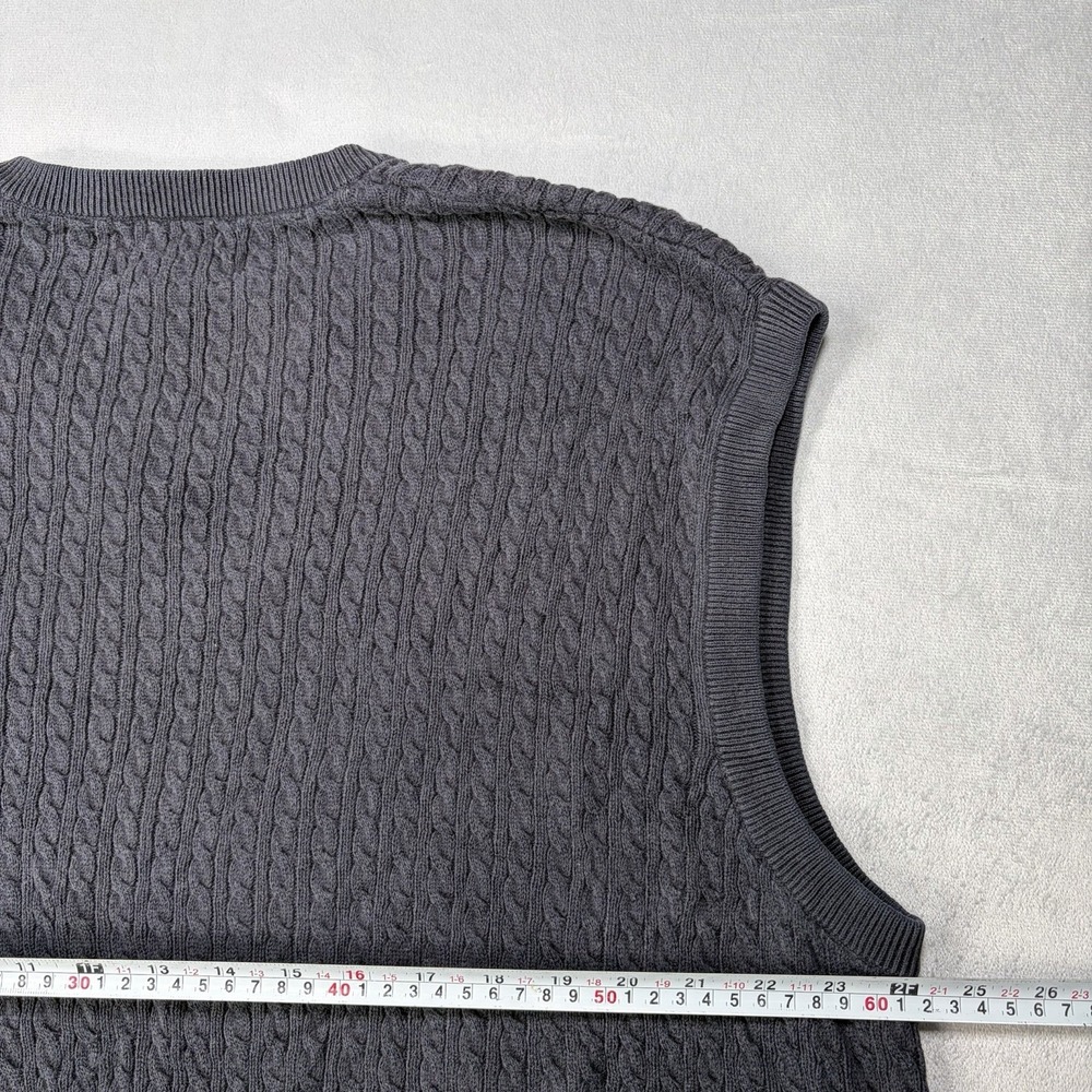 Vesi Sportswear Illinois Sweater Vest Mens Size XL Blue - Picture 8 of 10